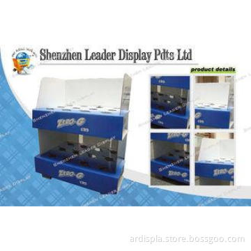 Advertising Corrugated Cardboard Counter Display Boxes 4C P